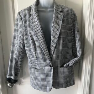 A New Day Plaid Blazer